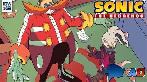 Sonic The Hedgehog Annual 2020 Idw Eggmans Day Off Dub Video 2021