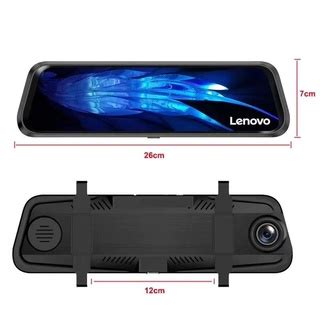 Lenovo Hr Dashcam Inch Stream Media Car Dvr Dual Lens Fullhd