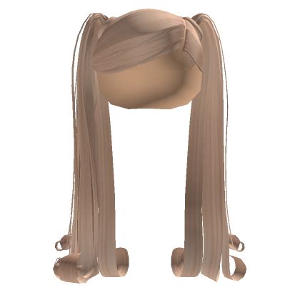 Pigtails W Swoop Bangs In Blonde Roblox Item Rolimon S