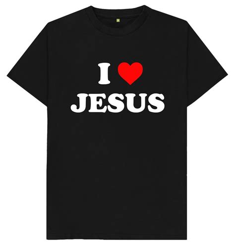 I Love Jesus T Shirt S 2xl Etsy