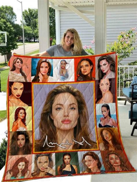 Angelina Jolie Blanket Quilt G95 Goamazingstyle