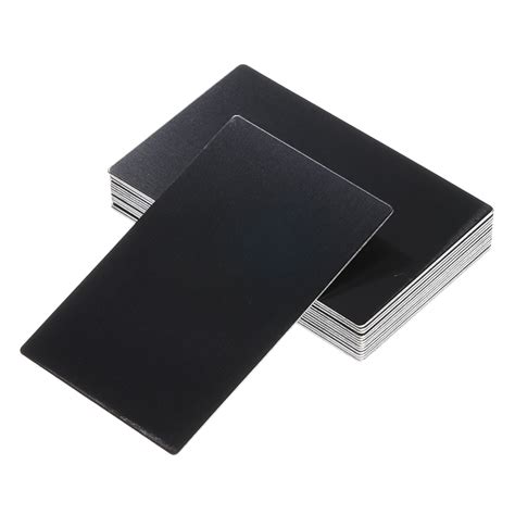 Uxcell Pack X X Mm Anodized Aluminum Blank Metal Business