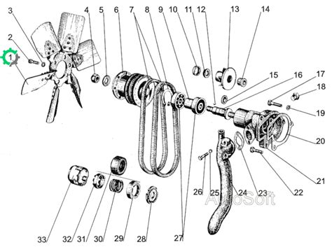 Вентилятор МТЗ, Д-245, 6-лопастной (245-1308040-А)
