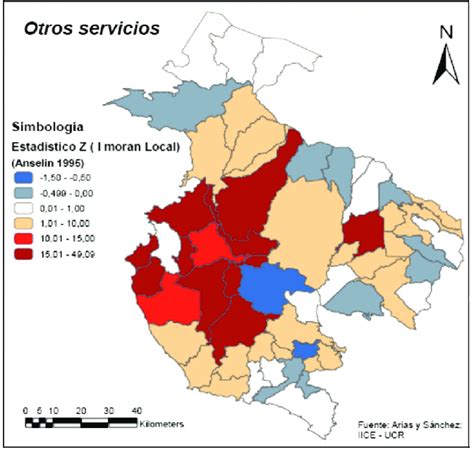 Regi N Chorotega Aglomeraciones De Empresas Servicios No Incluye