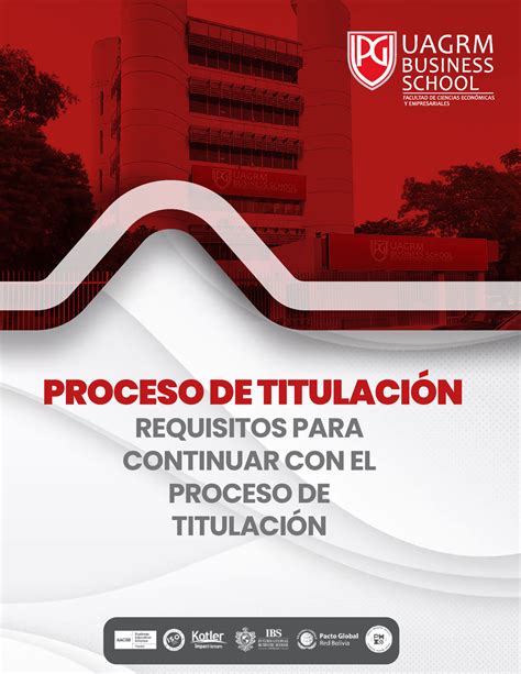 Proceso De Titulacion Proceso De Titulaci N Requisitos Para