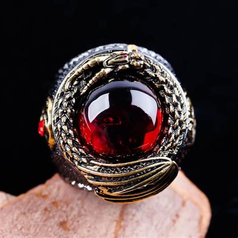 Bague Dragon Japonais Bijou Original Bocachica