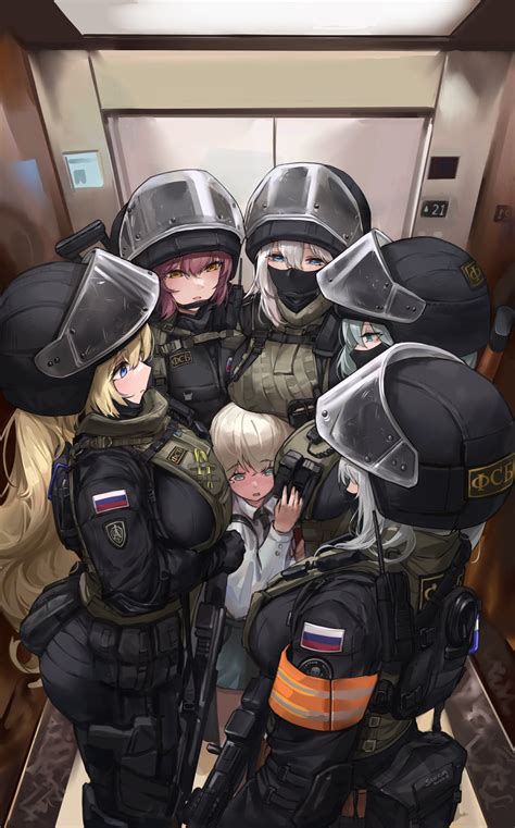 Anime Swat Girls