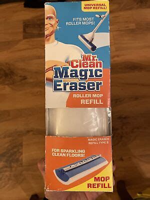 Mr Clean Magic Eraser Roller Mop Refill Type B Free Shipping