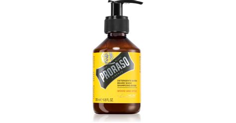 Proraso Wood and Spice champô para a barba notino pt