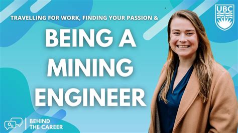 Why Mining Engineering Careers As An Engineer In Training In Canada Youtube