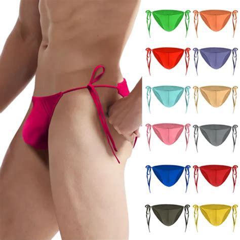 HOMMES SLIPS STRINGS T Back G String Culotte Sexy Lingerie Sous