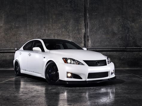 Lexus Is 250 White Black Rims