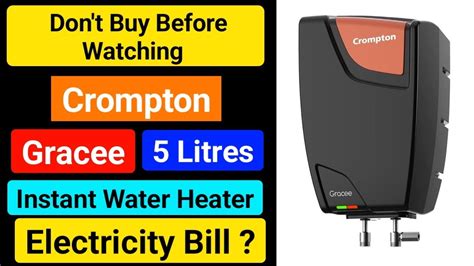 Crompton Gracee L Instant Water Heater Geyser Crompton Greaves L