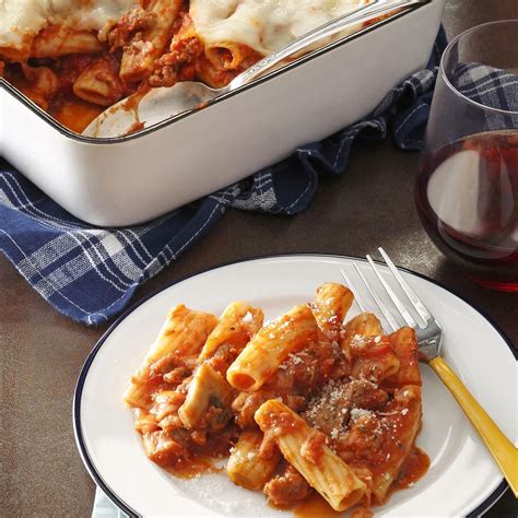 Italian Sausage Rigatoni Bake Recipe How To Make It