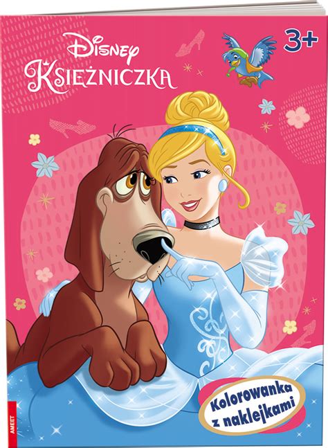 Disney Księżniczki Kolorowanka z naklejkami praca zbiorowa