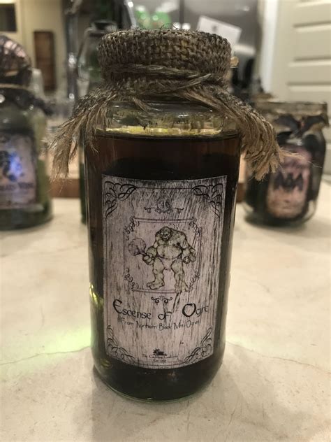 Witch Potion Bottles