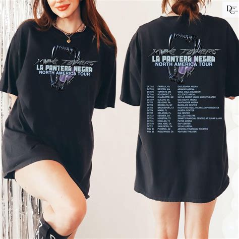 Myke Towers 2024 Tour Shirt Myke Towers Concert La Pantera Negra Album