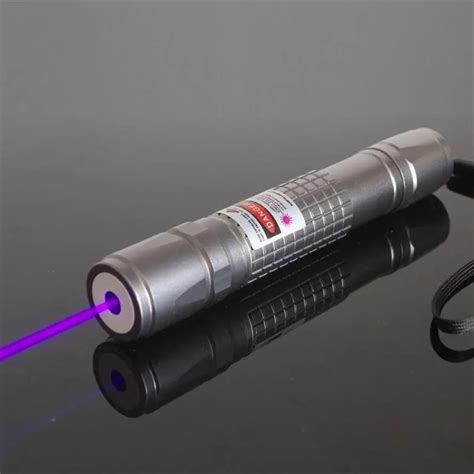 High Power Focusable 405nm Uv Laser Pointer With 5 Star Caps And