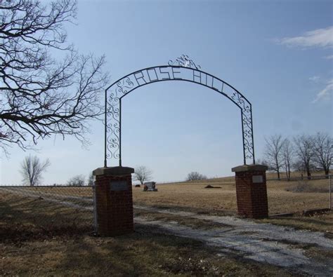 Rose Hill Cemetery In Latour Missouri Find A Grave Cemetery