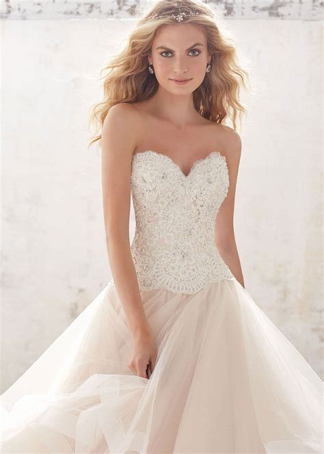 8116 MADELINE GARDNER By Mori Lee Confetti Lace