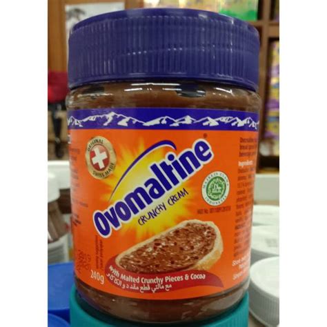 Jual Ovomaltine Crunchy Cream 240gr Shopee Indonesia