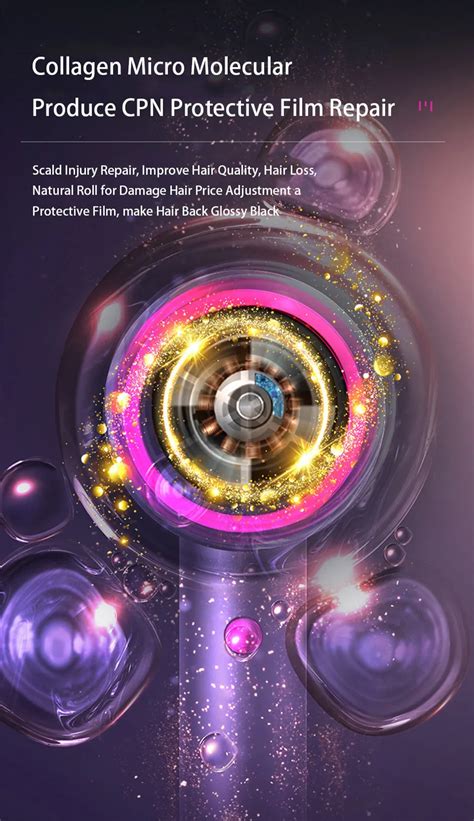 Professional Hot Cold High Power Electric Hair Dryer Trendsters Pk