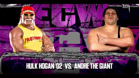 Full Match Hulk Hogan Vs Andre The Giant Ecw Wwe K Youtube