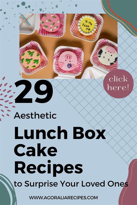 29 Aesthetic Lunch Box Cake Recipes To Surprise Your Loved Ones ...