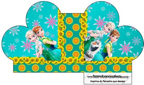 Caixa Cora O Frozen Fever Fazendo A Nossa Festa