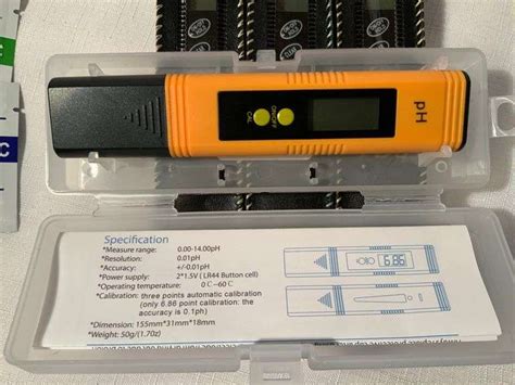 Portable Lcd Digitale Ph Meter Lil Dusty Online Auctions All Estate