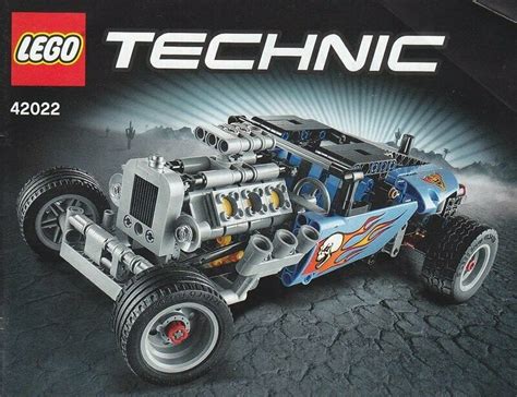 LEGO TECHNIC Hot Rod 42022 Instructions Book Only I Of 2 No Bricks Or Figs