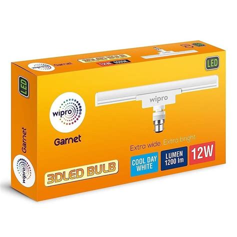 W Wipro Garnet D Led Bulb Cool White B At Rs In Kochi Id