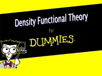 Density Functional Theory A Practical Introduction Pdf: Software Free Download - taiwanbackup