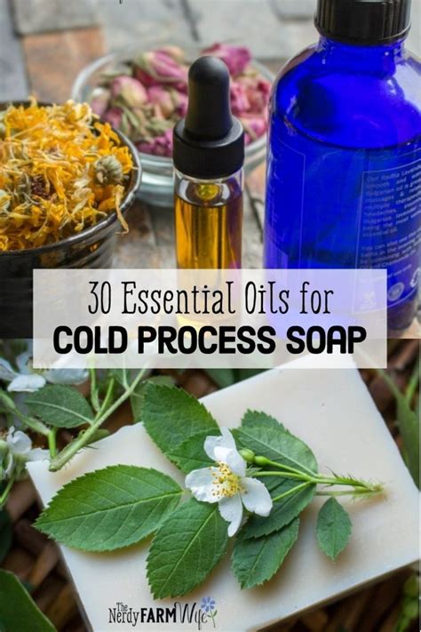 30 Essential Oils For Soapmaking Printable Chart Cold Process