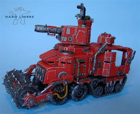 Ork Battlewagon W Deff Rolla Warhammer Warhammer Models Warhammer