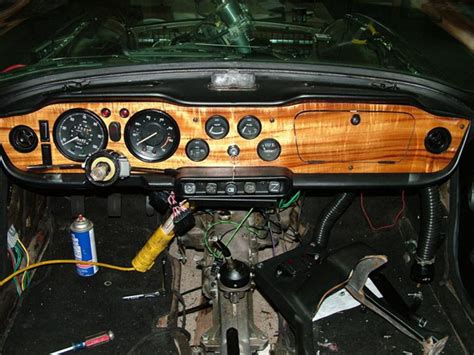 Original Dashboard Triumph Tr6 Mg