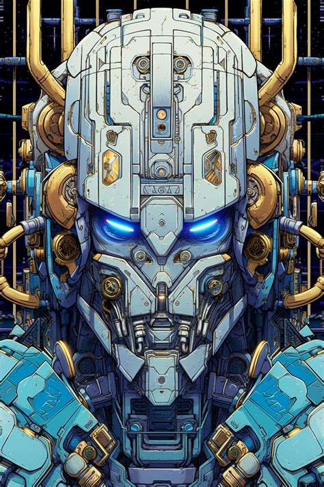 i Love This Art — The faces of Mech art by FredFraiche...