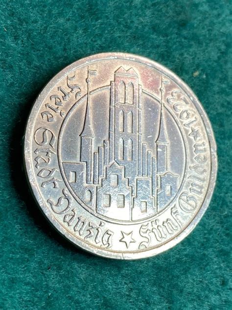 Germany Danzig 5 Gulden 1923 Marienkirche Catawiki