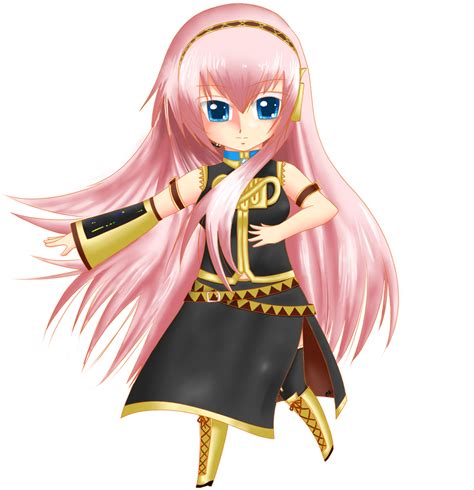 Megurine Luka Chibi By Cristal Zhaduir On Deviantart