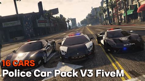 Police Car Pack V3 FiveM | FiveM Cars