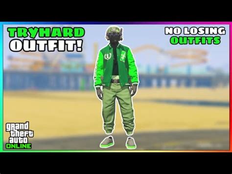 Easy Green Joggers Invisible Torso Glitch Sprunk Tryhard Modded Outfit