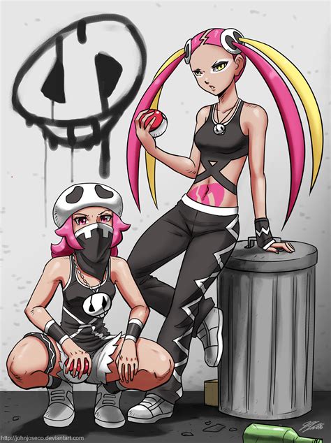 Plumeria And Team Skull Grunt By Johnjoseco Pokémon Sun And Moon Know Your Meme