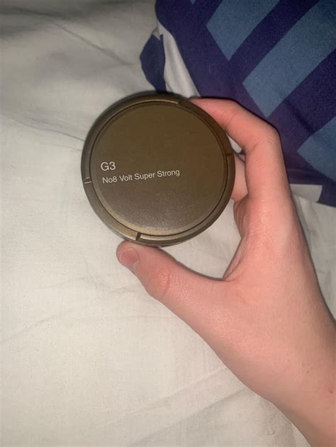 Nothing Better Then Using A G3 At The Morning R Snus