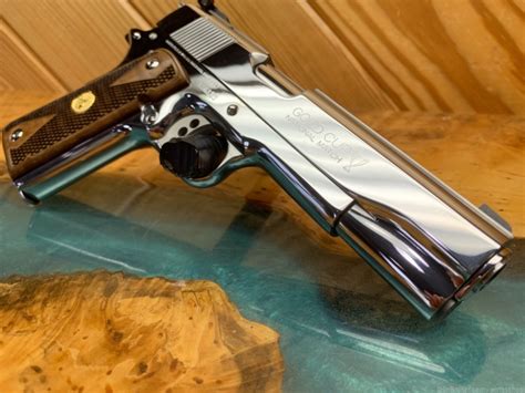 NICE TALO COLT NATIONAL MATCH ROYAL STAINLESS GOLD CUP 45ACP 1 OF