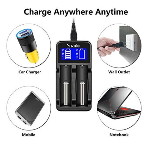 Intelligent Charger Snado LCD Display Universal Smart Charger For