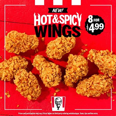 KFC is Bringing Hot and Spicy Wings to the U.S. - foodisinthehouse.com