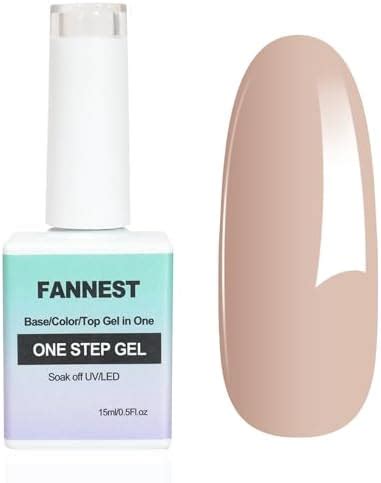 Amazon Fannest One Step Gel Nail Polish In No Need Base And