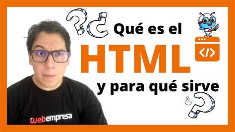 ¿qué Es Html Y Para Qué Sirve Sencillo Y Bien Explicado 💬 Youtube