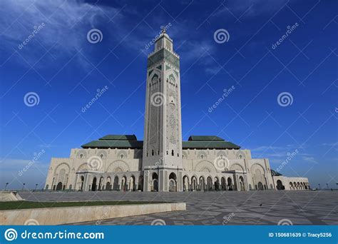 La Mezquita De Hassan Ii Casablanca Marruecos Imagen De Archivo