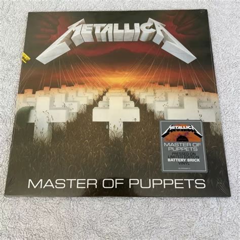 METALLICA MASTER OF Puppets Limited 12 Vinyl Album Record Lp New And